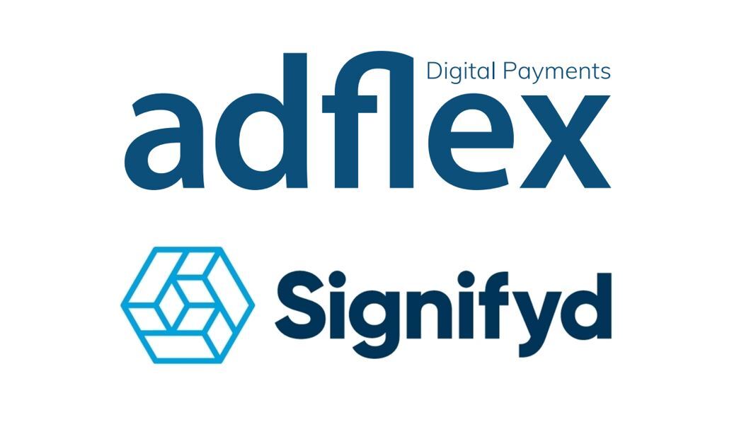 Adflex and Signifyd logo